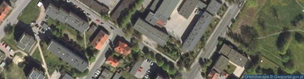 Zdjęcie satelitarne Zespół Szkół Budowlanych
