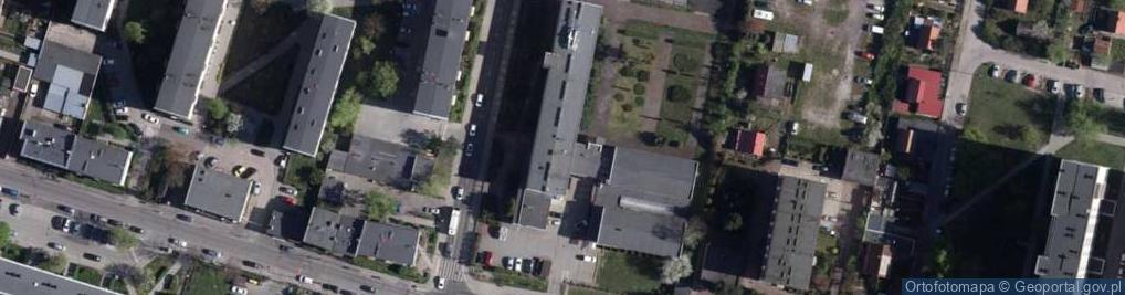Zdjęcie satelitarne Zespół Szkół Ekonomiczno-Administracyjnych