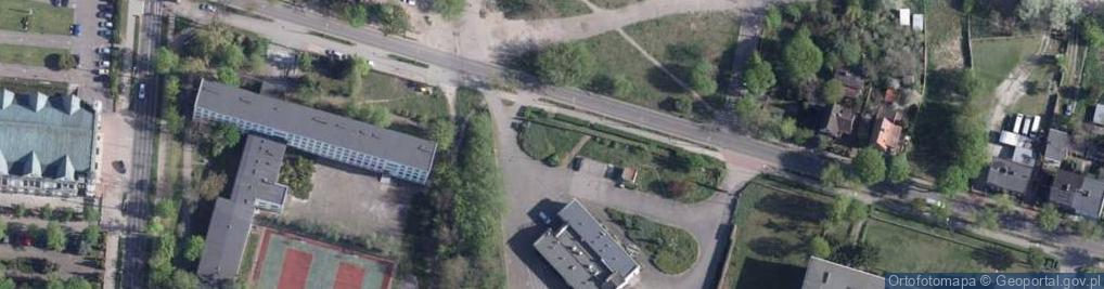 Zdjęcie satelitarne Zespół Szkół Ekonomicznych Im. Gen.elżbiety Zawadzkiej