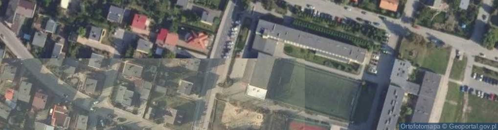 Zdjęcie satelitarne Zespół Szkół Ekonomicznych Im. Maksymiliana Jackowskiego
