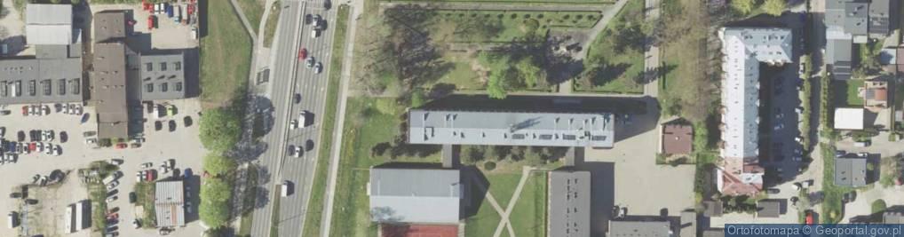 Zdjęcie satelitarne Zespół Szkół Elektronicznych