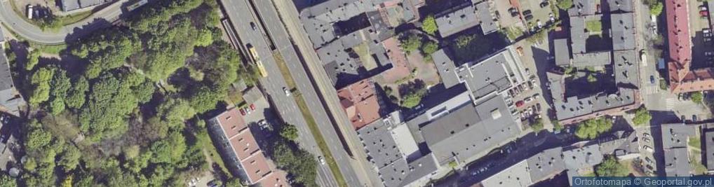 Zdjęcie satelitarne Zespół Szkół Gastronomiczno-Usługowych Im. Marii Dąbrowskiej