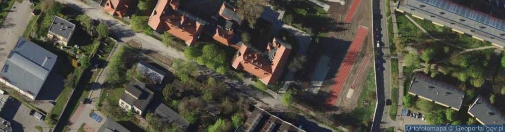 Zdjęcie satelitarne Zespół Szkół I Placówek Fundacji Ewangelickie Centrum Diakonii I Edukcji Im. Ks. Marcina Lutra