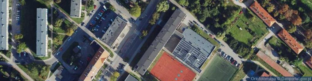 Zdjęcie satelitarne Zespół Szkół Im. Marii Curie Skłodowskiej