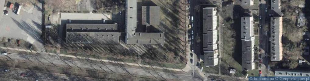 Zdjęcie satelitarne Zespół Szkół Łączności