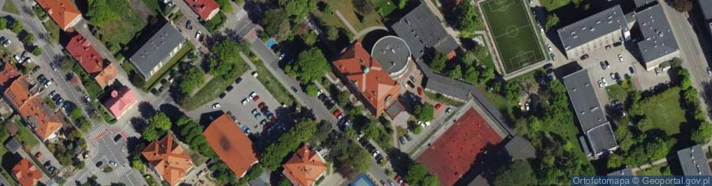Zdjęcie satelitarne Zespół Szkół Ogólnokształcących Nr 1