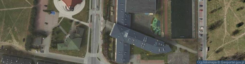 Zdjęcie satelitarne Zespół Szkół Ogólnokształcących Nr 2