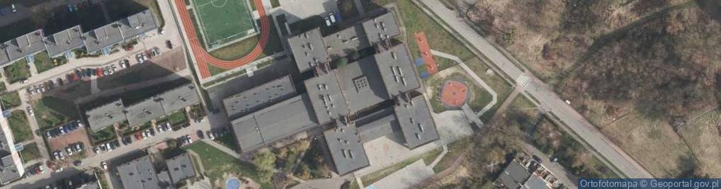 Zdjęcie satelitarne Zespół Szkół Ogólnokształcących Nr 4 Im. Piastów Śląskich