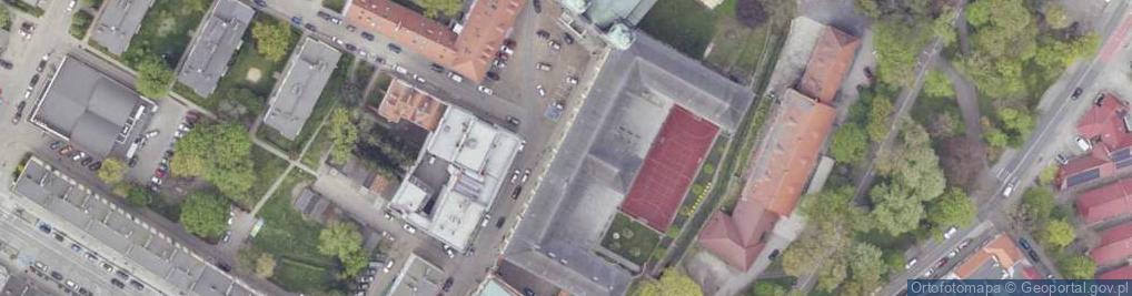 Zdjęcie satelitarne Zespół Szkół Ogólnokształcących