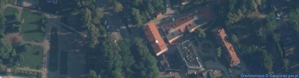 Zdjęcie satelitarne Zespół Szkół Ogólnokształcących
