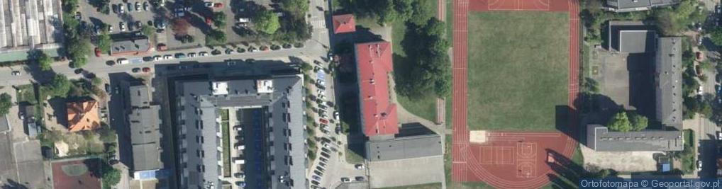 Zdjęcie satelitarne Zespół Szkół Ogólnokształcących