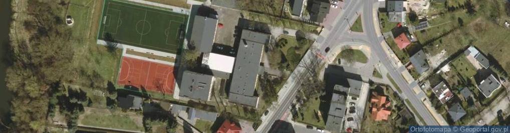 Zdjęcie satelitarne Zespół Szkół Ogólnokształcących