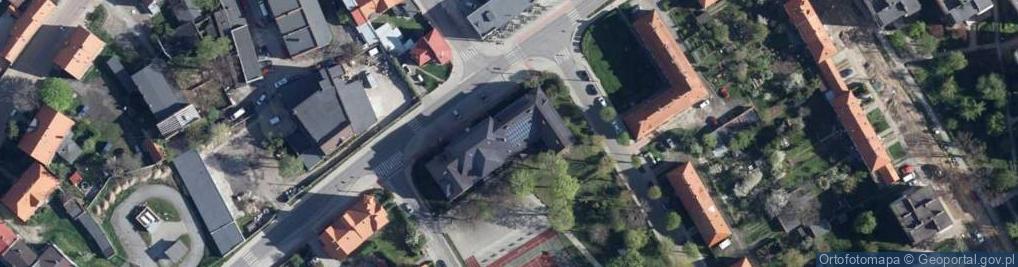 Zdjęcie satelitarne Zespół Szkół Ogólnokształcących