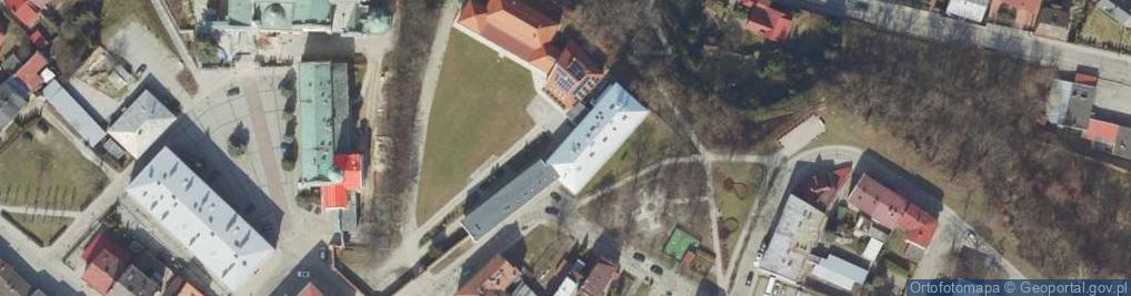 Zdjęcie satelitarne Zespół Szkół Plastycznych Im. Stanisława Wyspiańskiego