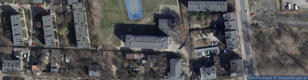 Zdjęcie satelitarne Zespół Szkół Politechniki Łódzkiej