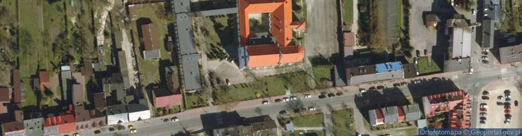 Zdjęcie satelitarne Zespół Szkół Ponadgimnazjalnych Nr 1 Imienia 10 Pułku Piechoty