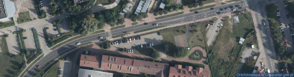 Zdjęcie satelitarne Zespół Szkół Ponadgimnazjalnych Nr 3 Im. Stanisława Staszica
