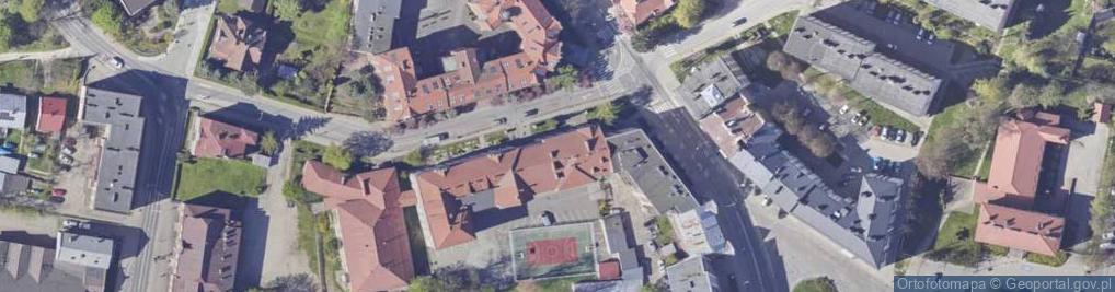 Zdjęcie satelitarne Zespół Szkół Ponadgimnazjalnych Nr 6