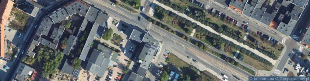 Zdjęcie satelitarne Zespół Szkół Ponadgimnazjalnych Pascal