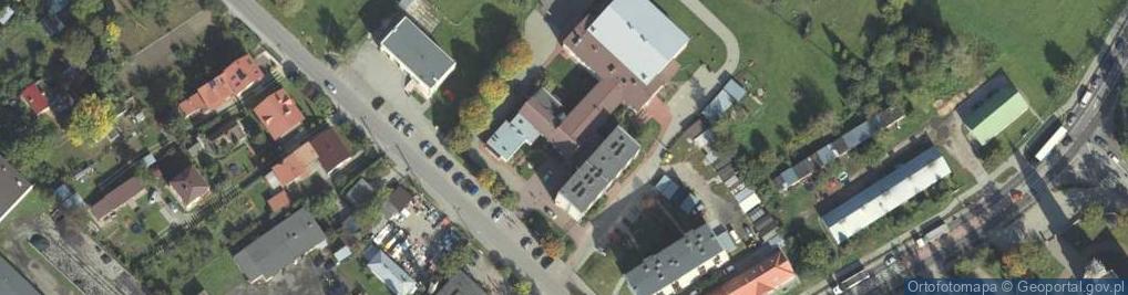 Zdjęcie satelitarne Zespół Szkół Ponadgimnazjalnych