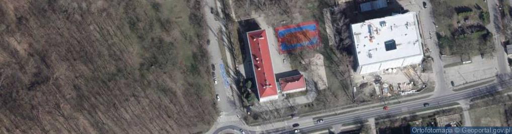 Zdjęcie satelitarne Zespół Szkół Specjalnych Nr 4