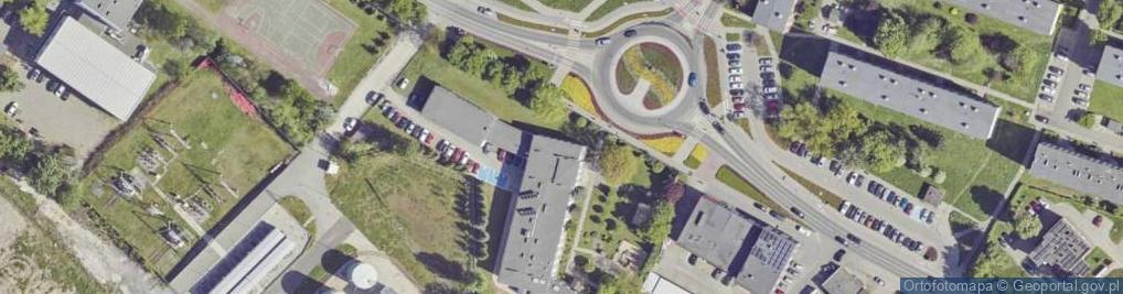 Zdjęcie satelitarne Zespół Szkół Specjalnych