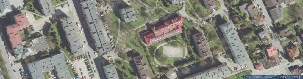 Zdjęcie satelitarne Zespół Szkół Społecznych 'Splot' Z Oddziałami Dwujęzycznymi Im. Jana Karskiego