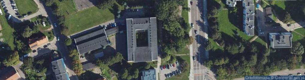 Zdjęcie satelitarne Zespół Szkół Techniczno - Informatycznych