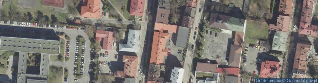 Zdjęcie satelitarne Zespół Szkół Techniczno-Zawodowych