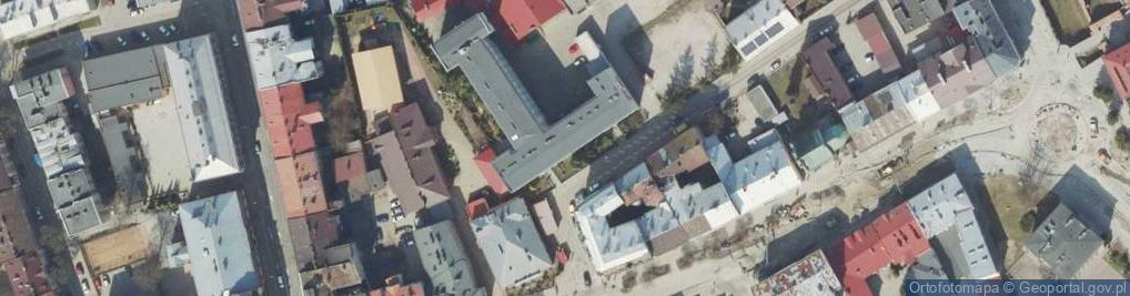 Zdjęcie satelitarne Zespół Szkół Technicznych I Ogólnokształcących
