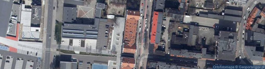 Zdjęcie satelitarne Zespół Szkół Usługowych