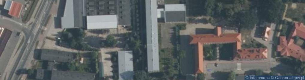 Zdjęcie satelitarne Zespół Szkół Zawodowych w Piszu