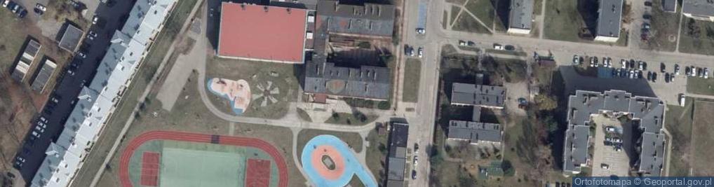 Zdjęcie satelitarne Zespół Szkolno - Przedszkolny Nr 4