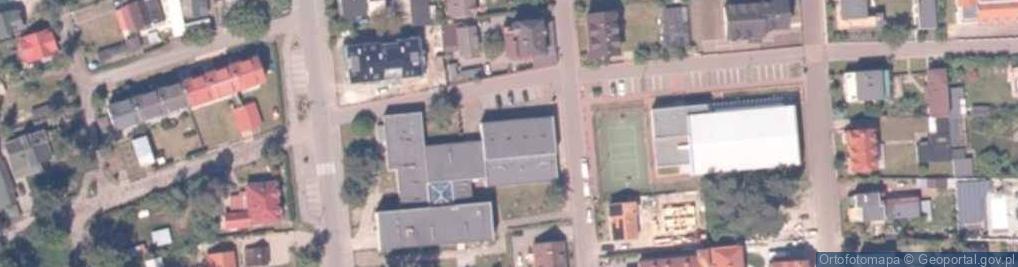 Zdjęcie satelitarne ZSO im. Jana Pawła II