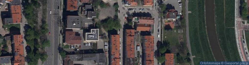 Zdjęcie satelitarne zbór Anastasis w Legnicy