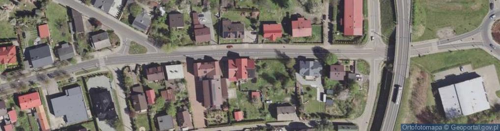 Zdjęcie satelitarne zbór Betel w Jaworznie