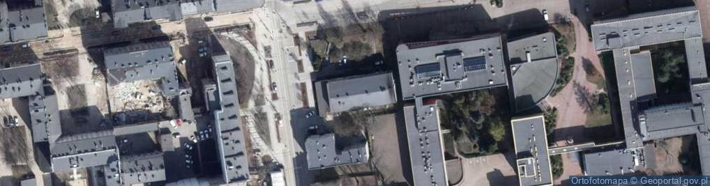 Zdjęcie satelitarne zbór Immanuel w Łodzi