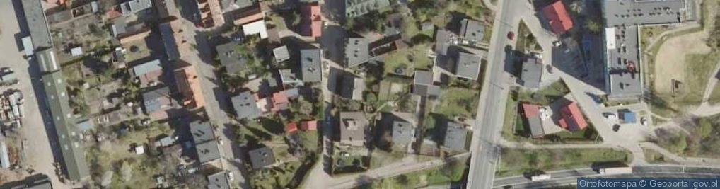 Zdjęcie satelitarne zbór w Chodzieży