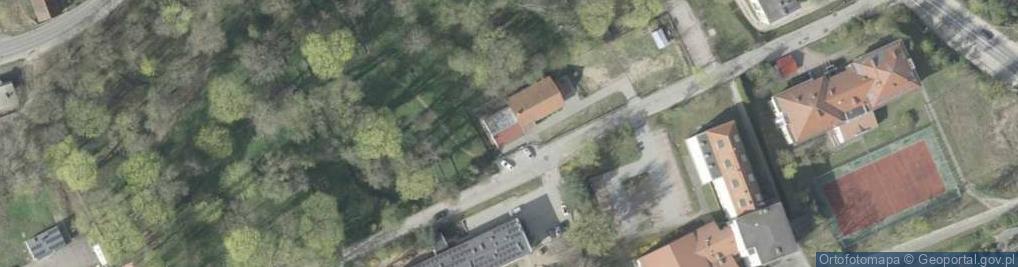 Zdjęcie satelitarne Zbór w Mrągowie