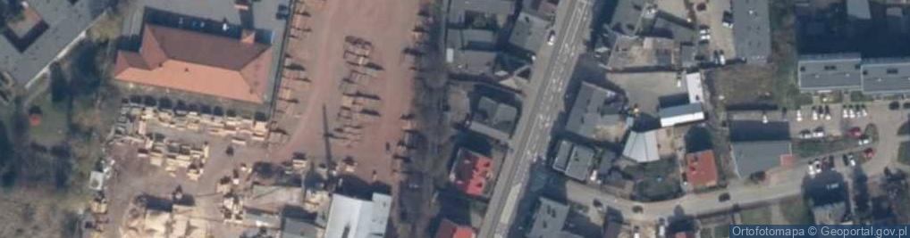 Zdjęcie satelitarne zbór w Świdwinie