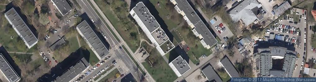 Zdjęcie satelitarne "Dla Maluszka" Dzienny Opiekun Opieka Żłobkowa