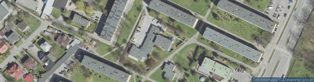 Zdjęcie satelitarne Niepubliczne Przedszkole i Żłobek MISIEK