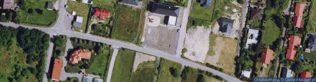 Zdjęcie satelitarne Przedszkole i Żłobek KUŹNIA TALENTÓW w Rajszewie