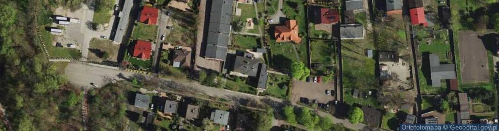 Zdjęcie satelitarne Żłobek Miejski Misiakowo w Rudzie Śląskiej