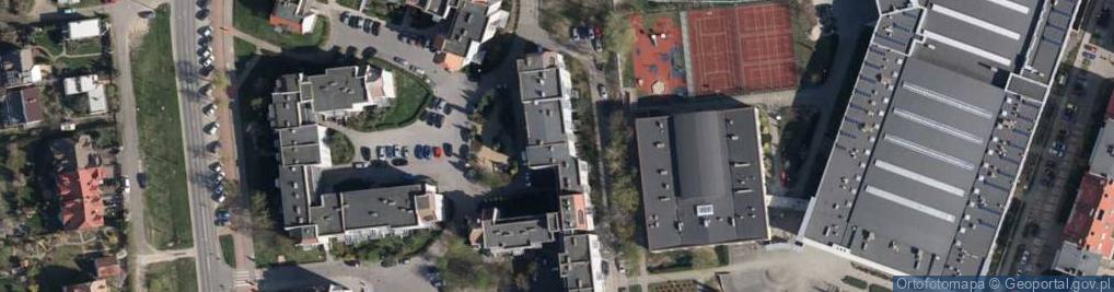Zdjęcie satelitarne Żłobek Miejski nr 1 w Płocku