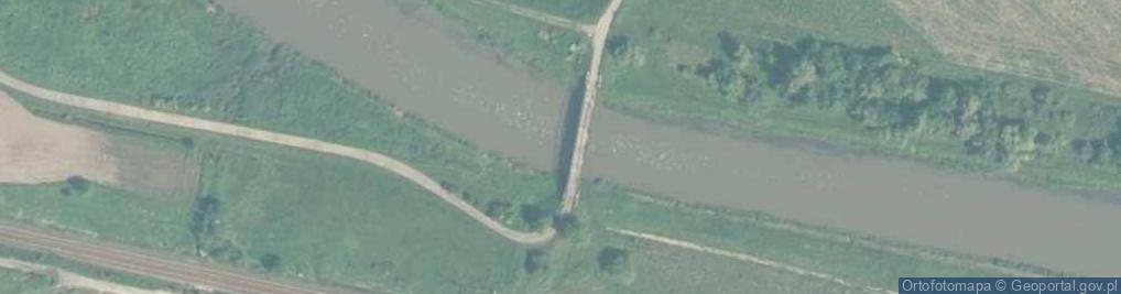 Zdjęcie satelitarne Most drogowy [4,2WWŻ]- Kanał Łączański [2,0]