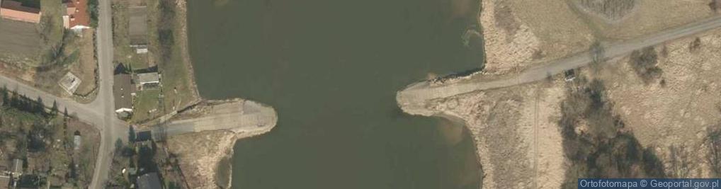 Zdjęcie satelitarne prom Chobienia- rz. Odra [349
