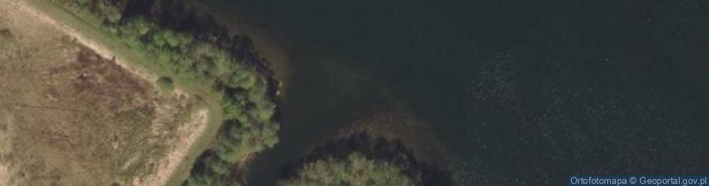 Zdjęcie satelitarne strefa ciszy- jez. Szeląg Wielki