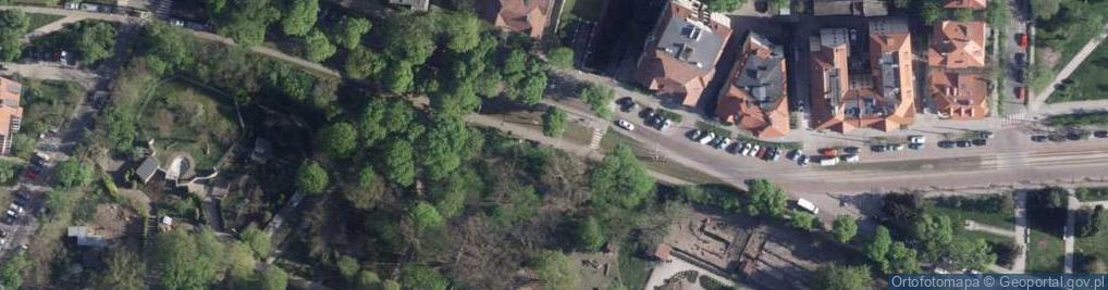 Zdjęcie satelitarne Ogród Zoologiczny w Toruniu