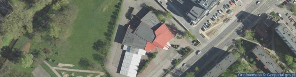 Zdjęcie satelitarne Klub Rozrywki Krąg